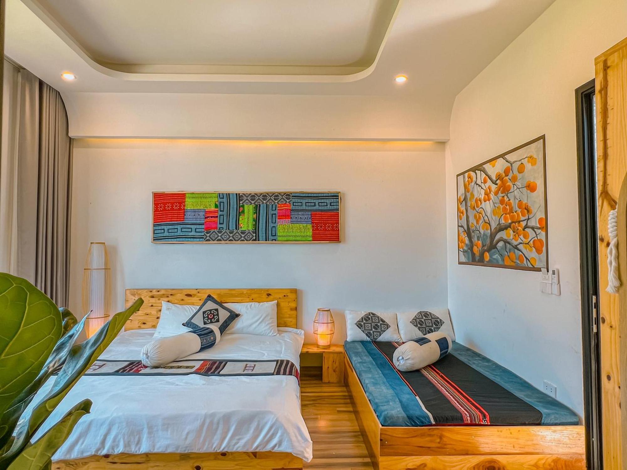 Noong Oi Homestay Moc Chau Buitenkant foto