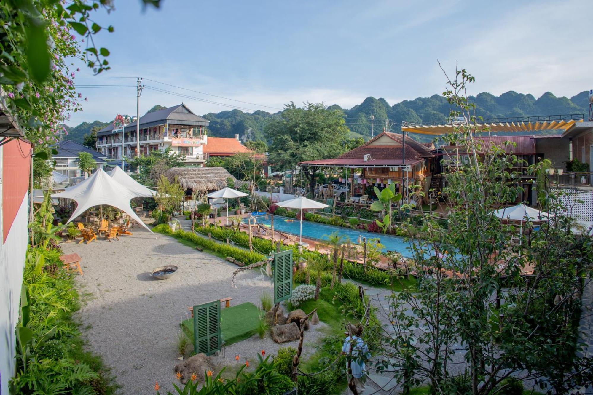 Noong Oi Homestay Moc Chau Buitenkant foto