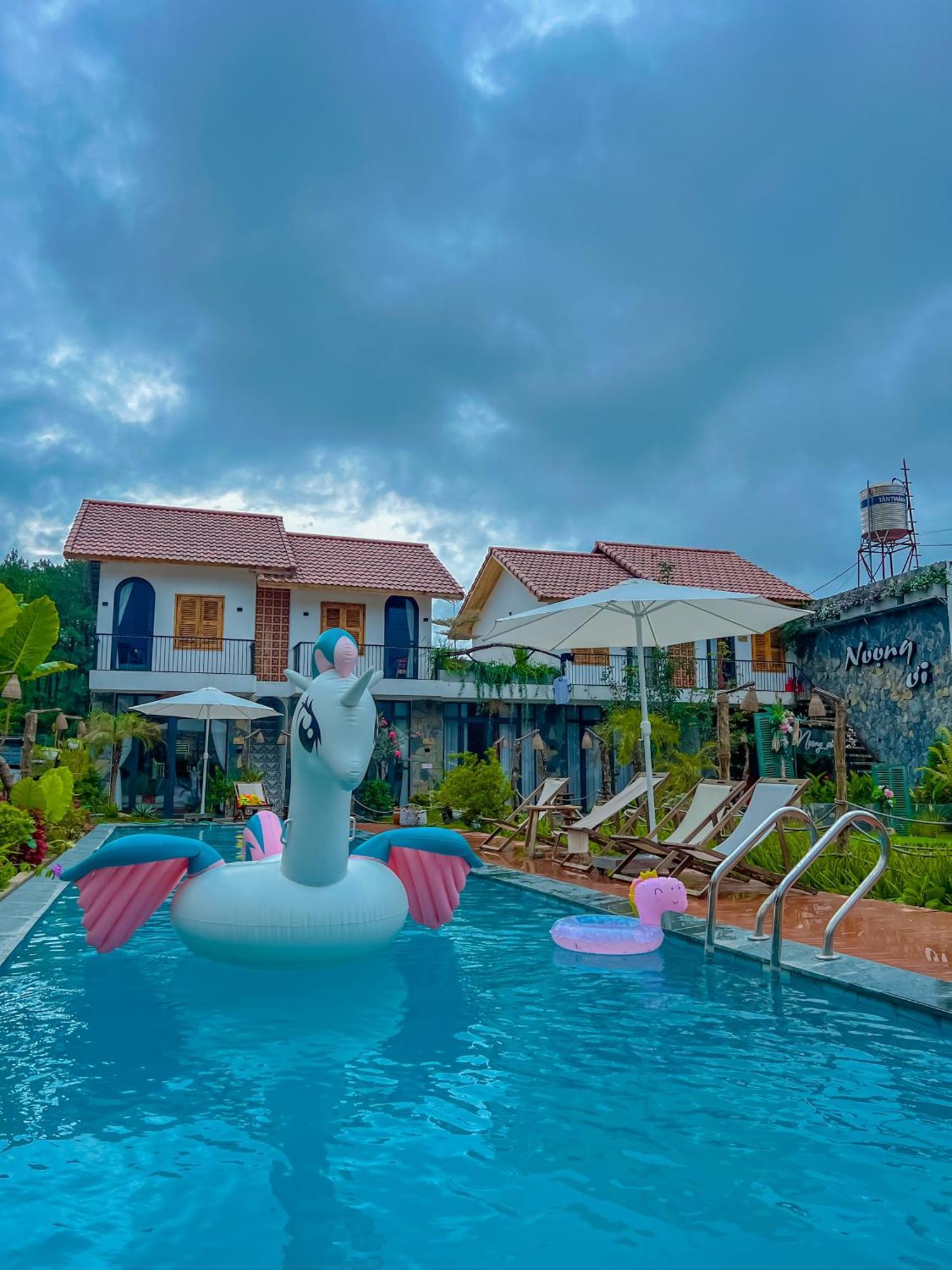 Noong Oi Homestay Moc Chau Buitenkant foto